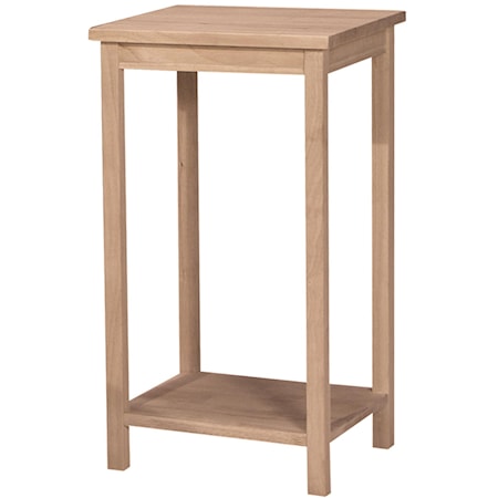 Portman End Table with Shelf